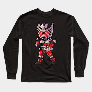 Kamen Rider Ryuki Chibi Long Sleeve T-Shirt